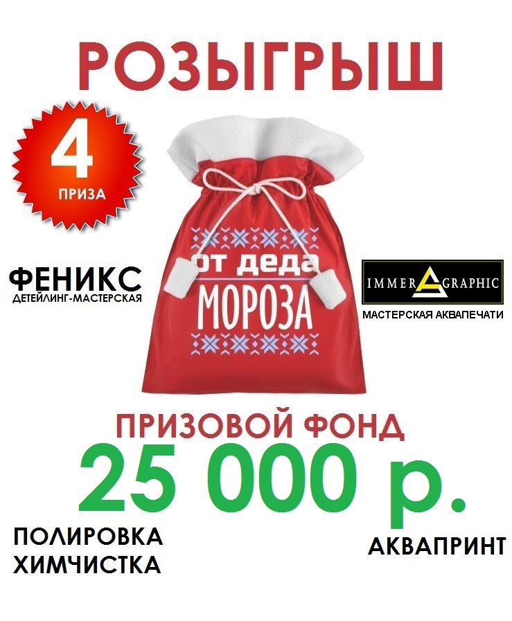 розыгрыш 25 февраля