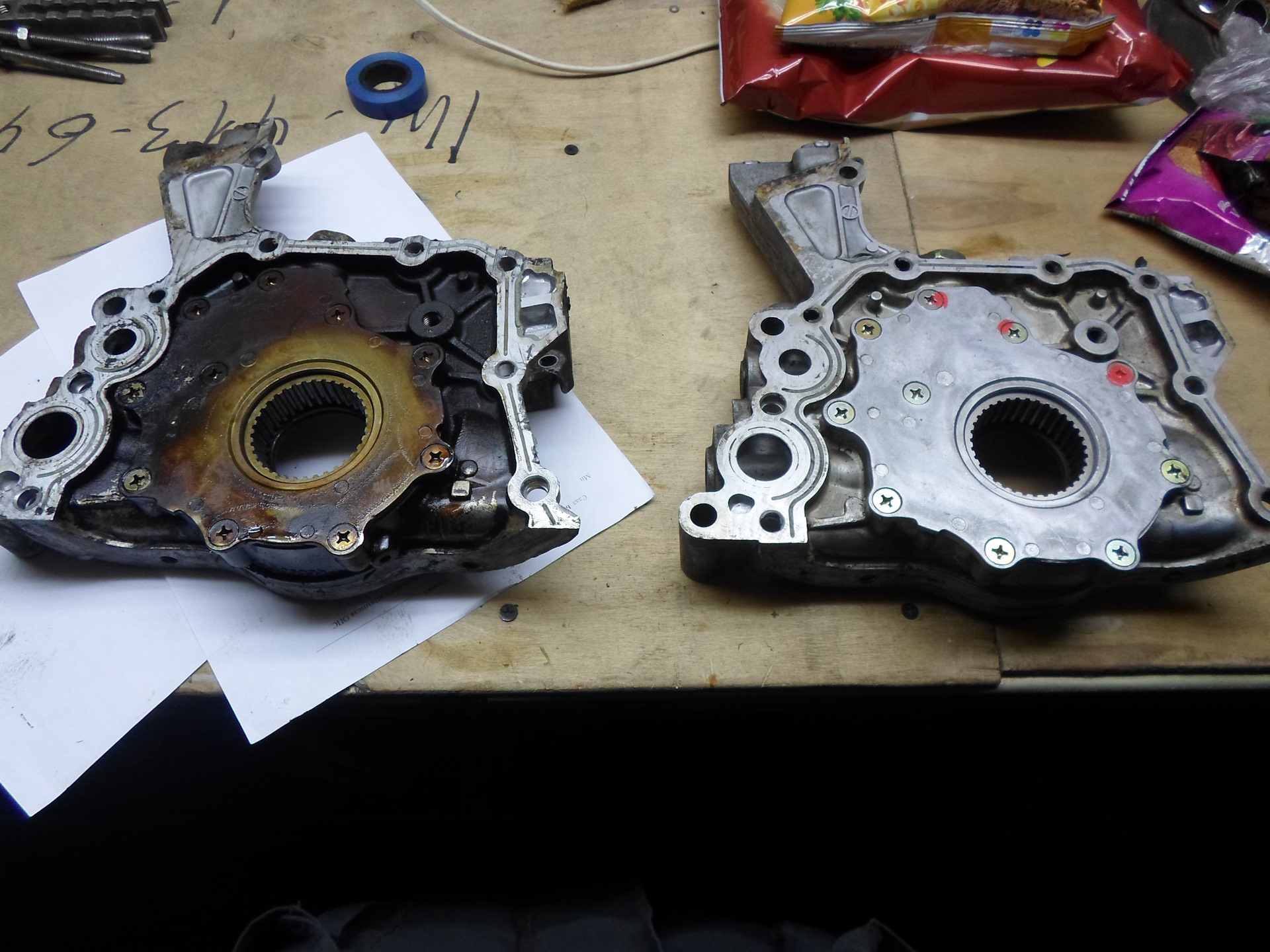 масляный насос т4 2. масляный насос 2lte. 0 дизель. 4 axp. прокладка масляного насоса змз 402.