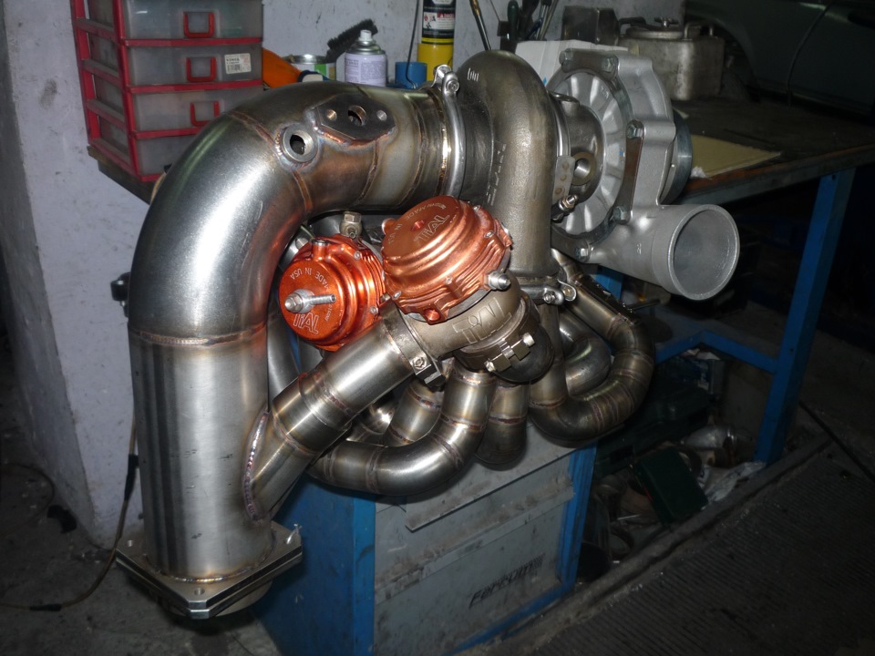 турбокит в сборе на 1000+сил — Toyota Chaser (100), 3 л, 1998 года ...