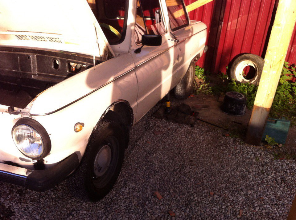 Стучат тормоза — ЗАЗ 968, 1,2 л, 1987 года | своими руками | DRIVE2