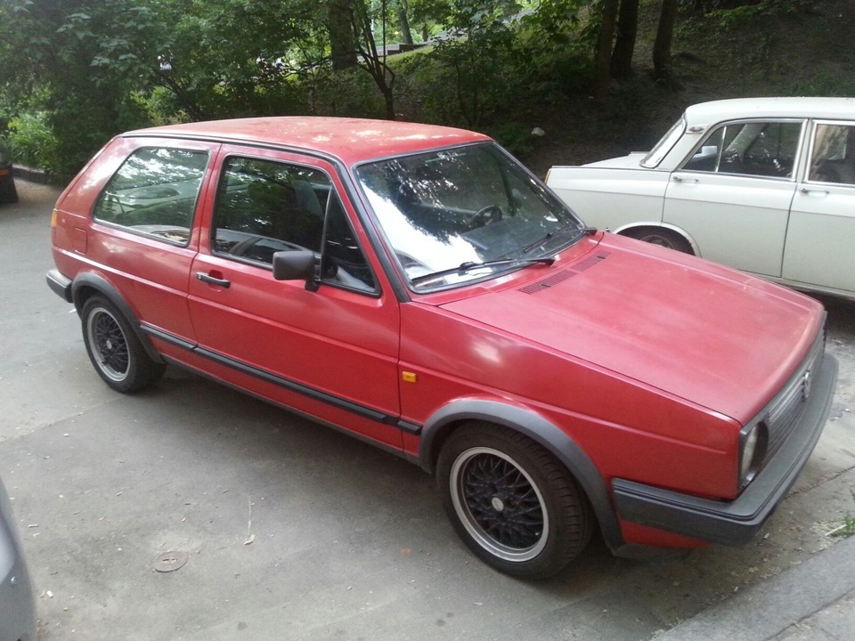 Дверные ручки=) — Volkswagen Golf Mk2, 1,6 л, 1987 года | аксессуары ...