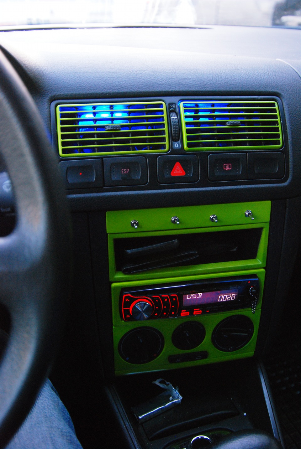подсветка воздухоотводов печки — Сообщество «Автотюнинг» на DRIVE2