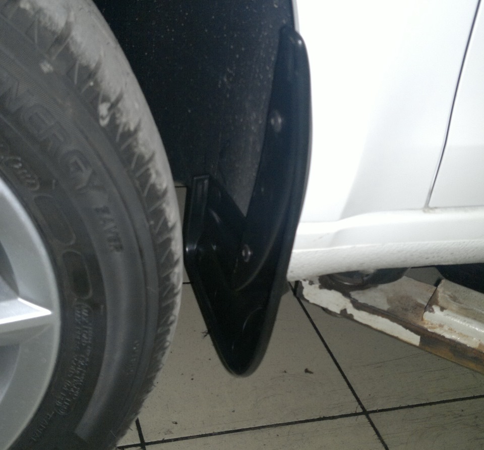 Передние брызговики — Skoda Octavia Mk3, 2 л., 2014 года | аксессуары ...