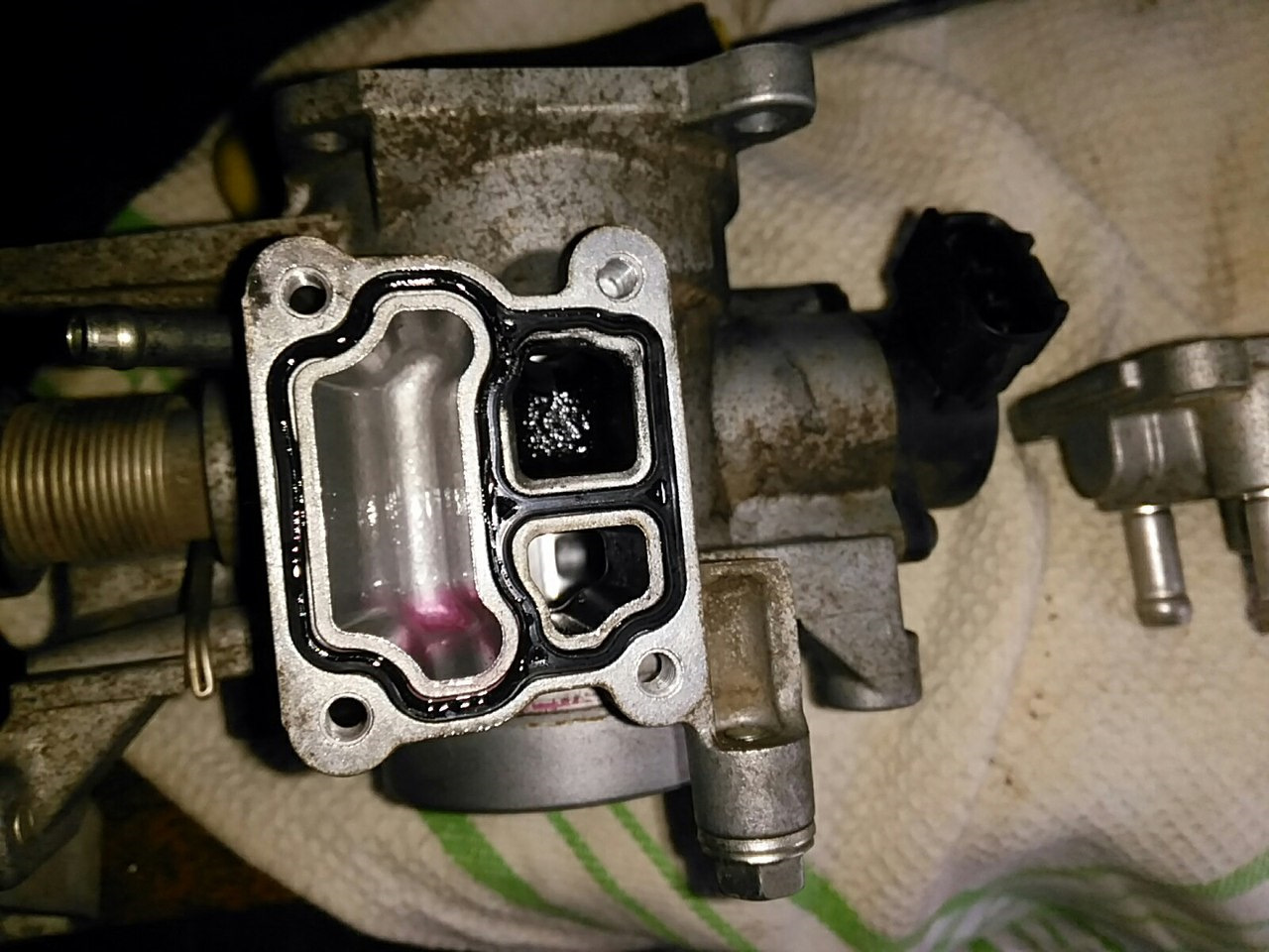 клапан холостого хода на горячую