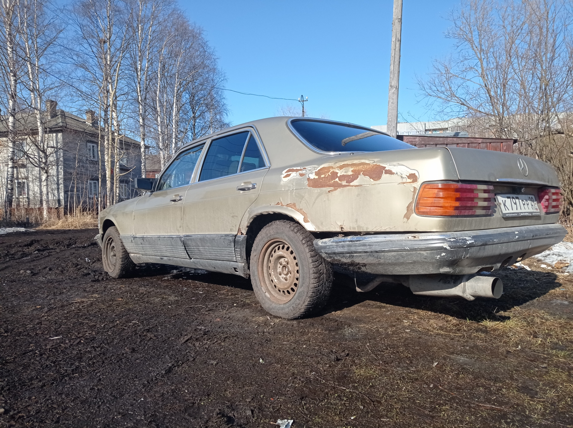 тормоза — Mercedes-Benz S-Class (W126), 2,7 л, 1982 года | своими руками |  DRIVE2