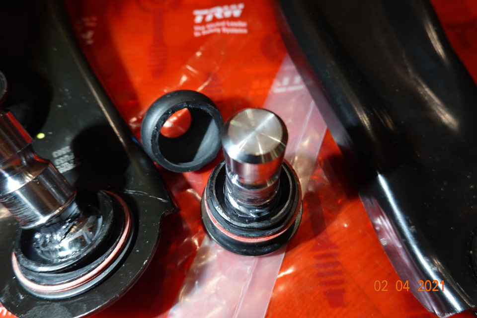 TRW — количество смазки с завода — Nissan X-Trail II (t31)