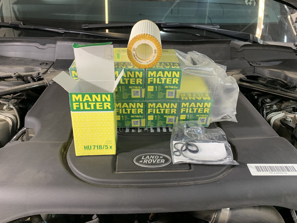 Оригинальный масляный фильтр Range Rover для двигателя 4,4 tdi ...