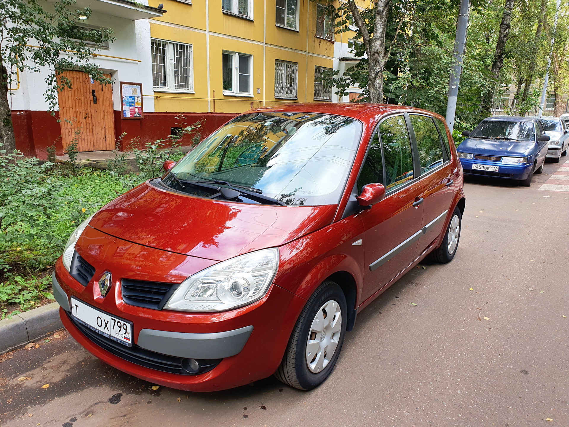 Плановое ТО (94100 км) + чутка позитивных новостей. — Renault Scenic II,  1,6 л, 2008 года | визит на сервис | DRIVE2