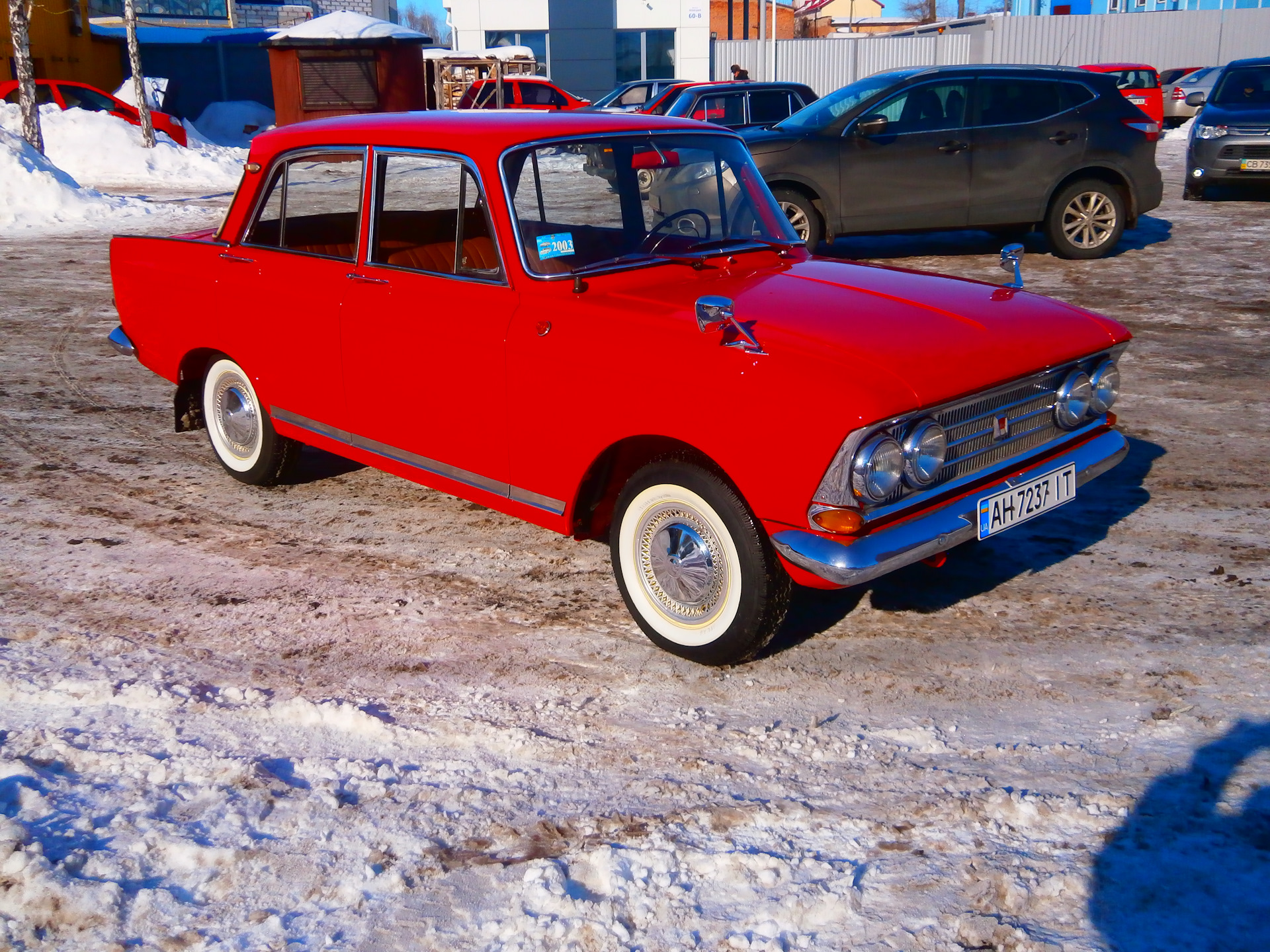 москвич 1968 года