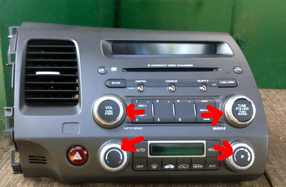 Установка ПТФ DLAA. 18+ Трагедия в трех актах. Акт 2. разборка - Honda Civic 4D 