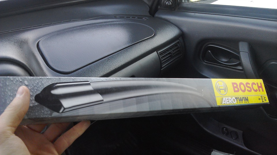 Замена щеток стеклоочистителей — Mitsubishi Lancer IX, 1,6 л, 2004 года ...
