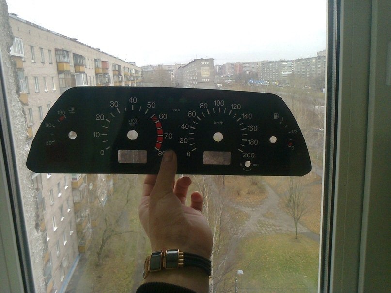 Панель приборов ВАЗ — 2114 . — Lada 2114, 1,5 л, 2005 года ...