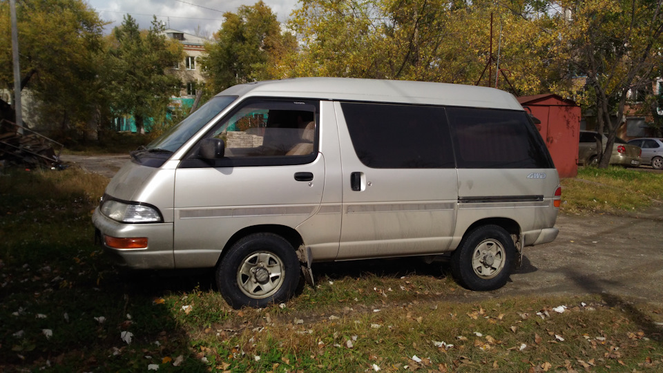 195/80/R14 — это почти как 205/70/R15, только дешевле — Toyota Lite Ace ...