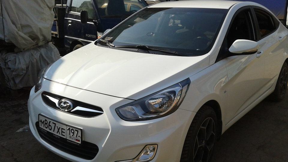 Hyundai Solaris 1.6 бензиновый 2012 | 1.6 механика на DRIVE2