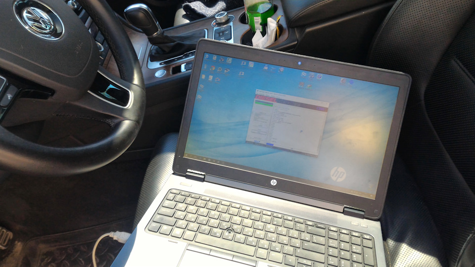 Фото в бортжурнале Volkswagen Touareg (2G)
