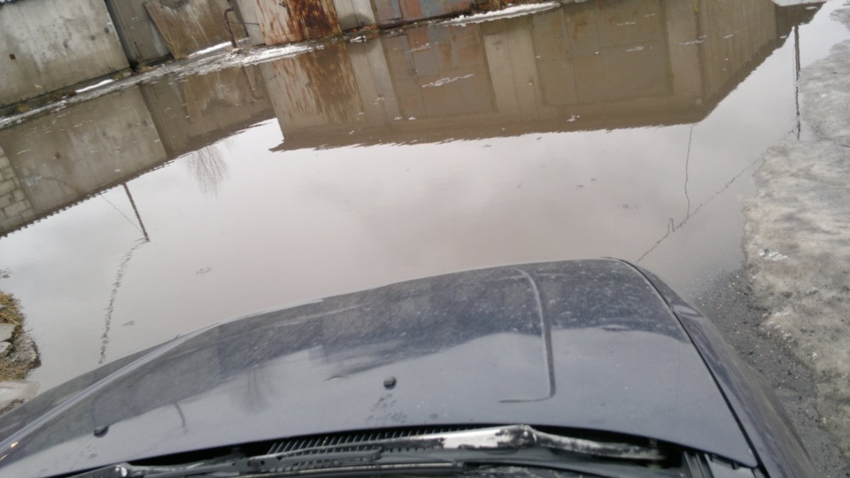 Поездка в гараж … — Nissan 100 NX