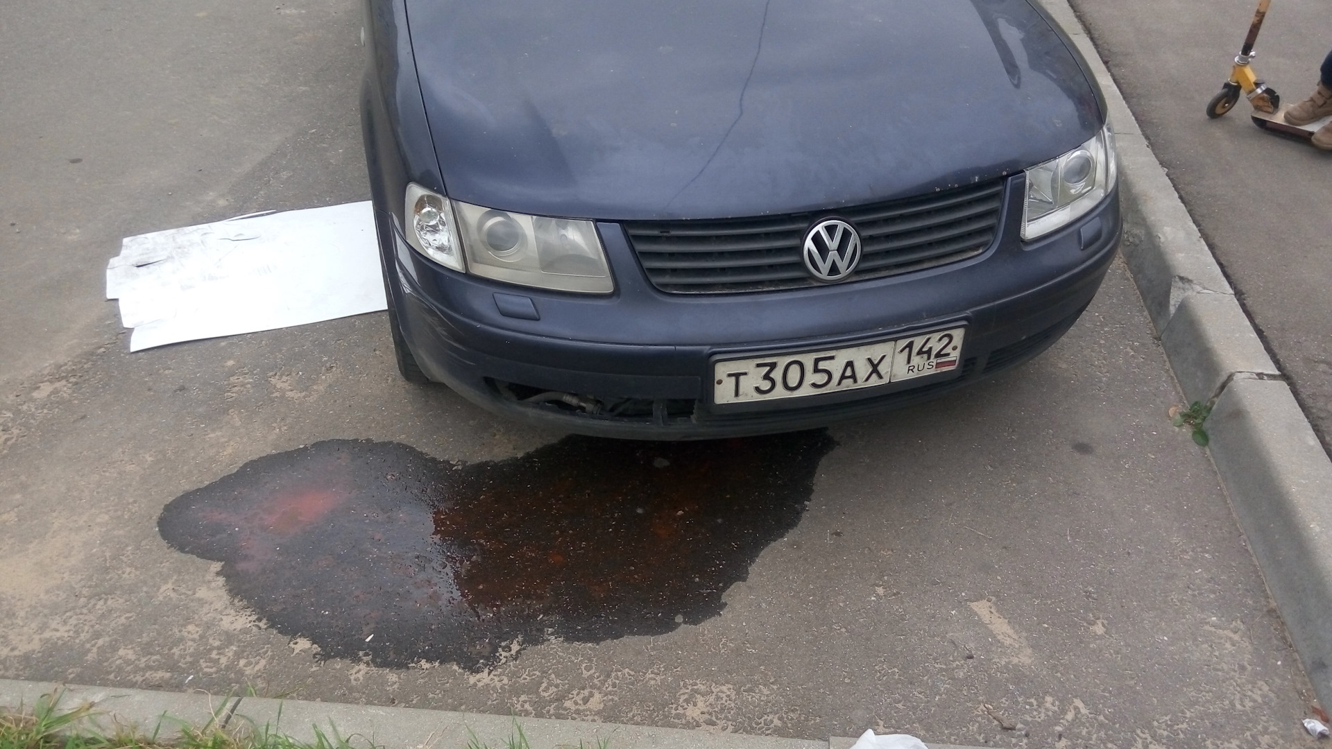 Уходил ночью антифриз из расширительного бачка — Volkswagen Passat B5 ...