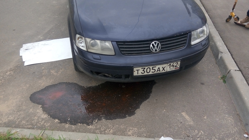 Уходил ночью антифриз из расширительного бачка — Volkswagen Passat B5 ...