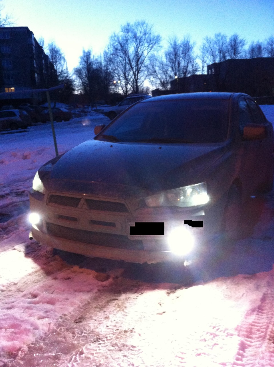 диодные лампочки — Mitsubishi Lancer X, 2009 года | электроника | DRIVE2