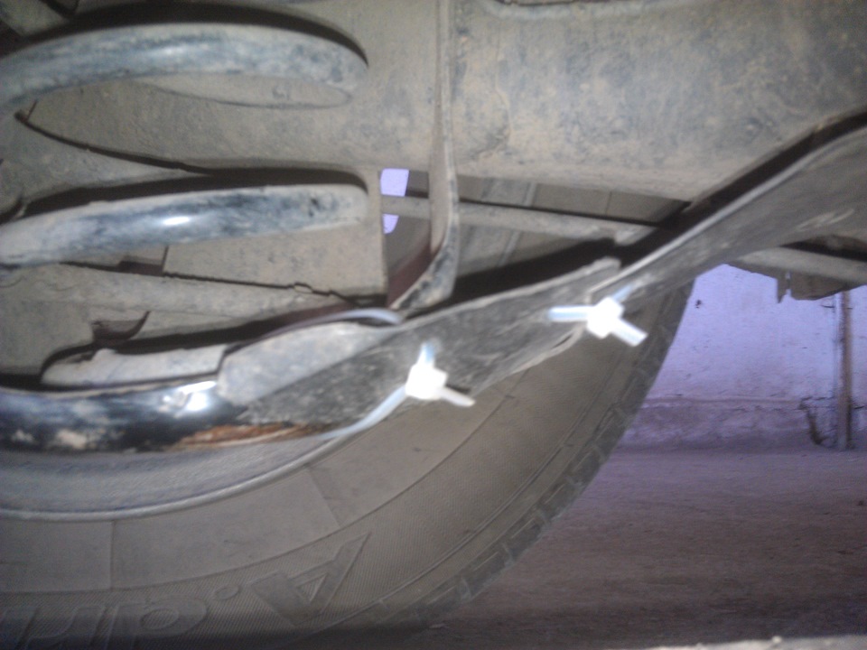 Боди лифтинг или как повышают клиренс — Skoda Octavia Combi A4 Mk1, 1,6 ...