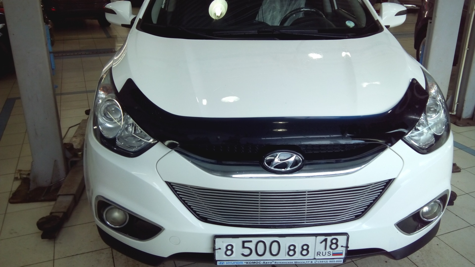 Hyundai ix35 2.0 дизельный 2012 | Шустрый Бегемот на DRIVE2