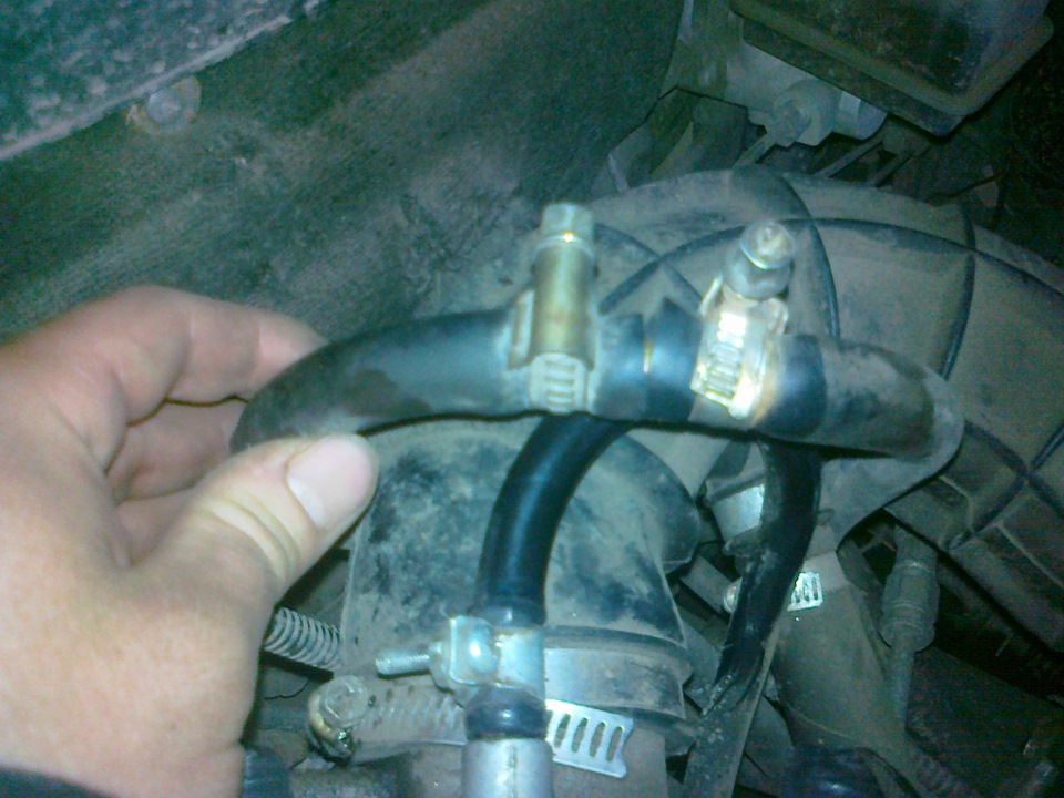 На лето убрал подогрев дросельной заслонки — Lada Приора седан, 1,6 л ...