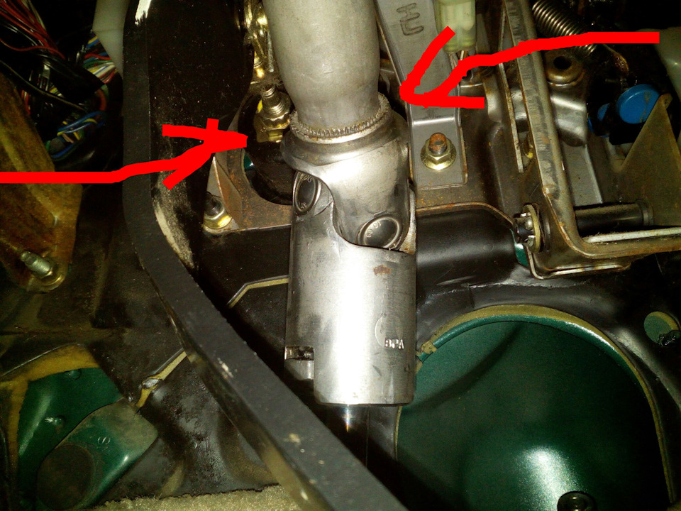 Как снять карданчик с рулевой колонки — DRIVE2