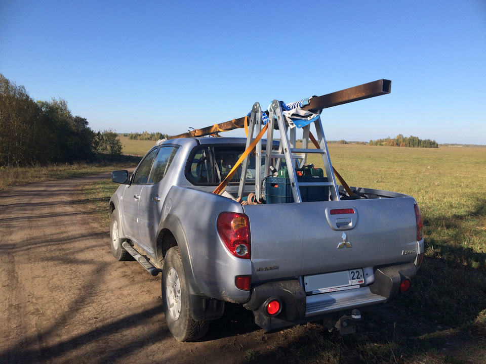 Зачем нужен пикап — N2 Отвезти на дачу хлыст 4м квадрат 100х100 ...