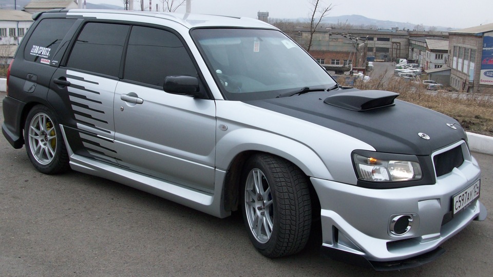 Subaru Forester камуфляж