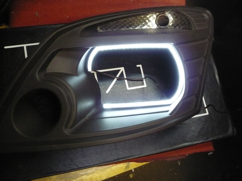 Hover H3. Светодиодные вставки в фары. — TAU tech на DRIVE2
