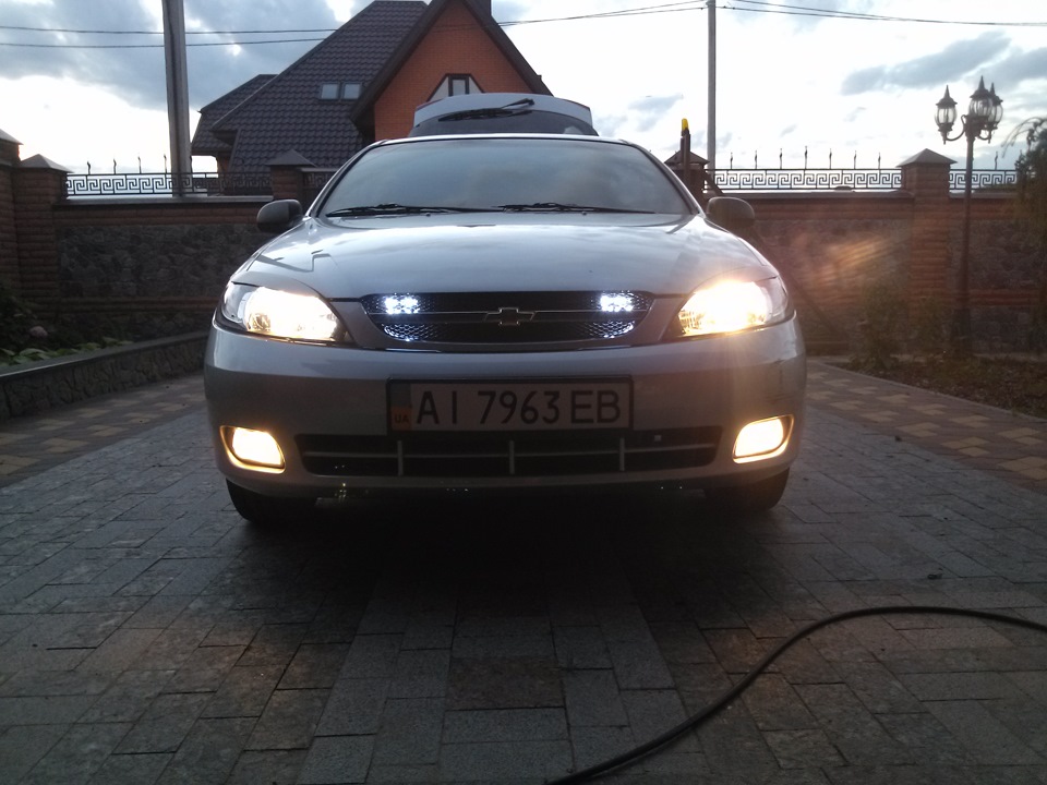 DRL своими руками — Chevrolet Lacetti 5D, 1,6 л, 2010 года | стайлинг ...