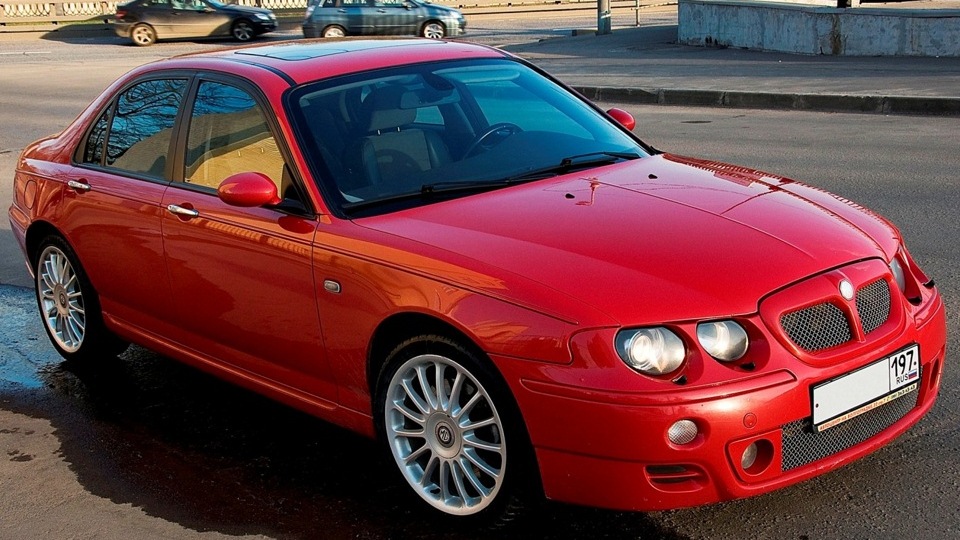 MG ZT/ZT-T 2.5 бензиновый 2001 | Royal Red Wheeler на DRIVE2