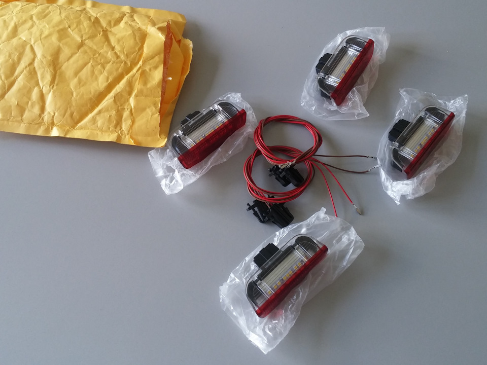 Установка LED плафонов в двери (OBDEleven coding) — Volkswagen Tiguan ...