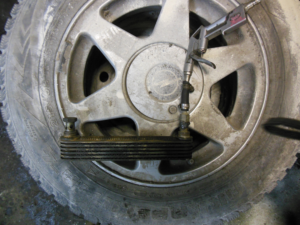 ЗАМЕНА МАСЛООХЛАДИТЕЛЯ — Opel Omega B, 2,5 л, 1995 года | своими руками ...