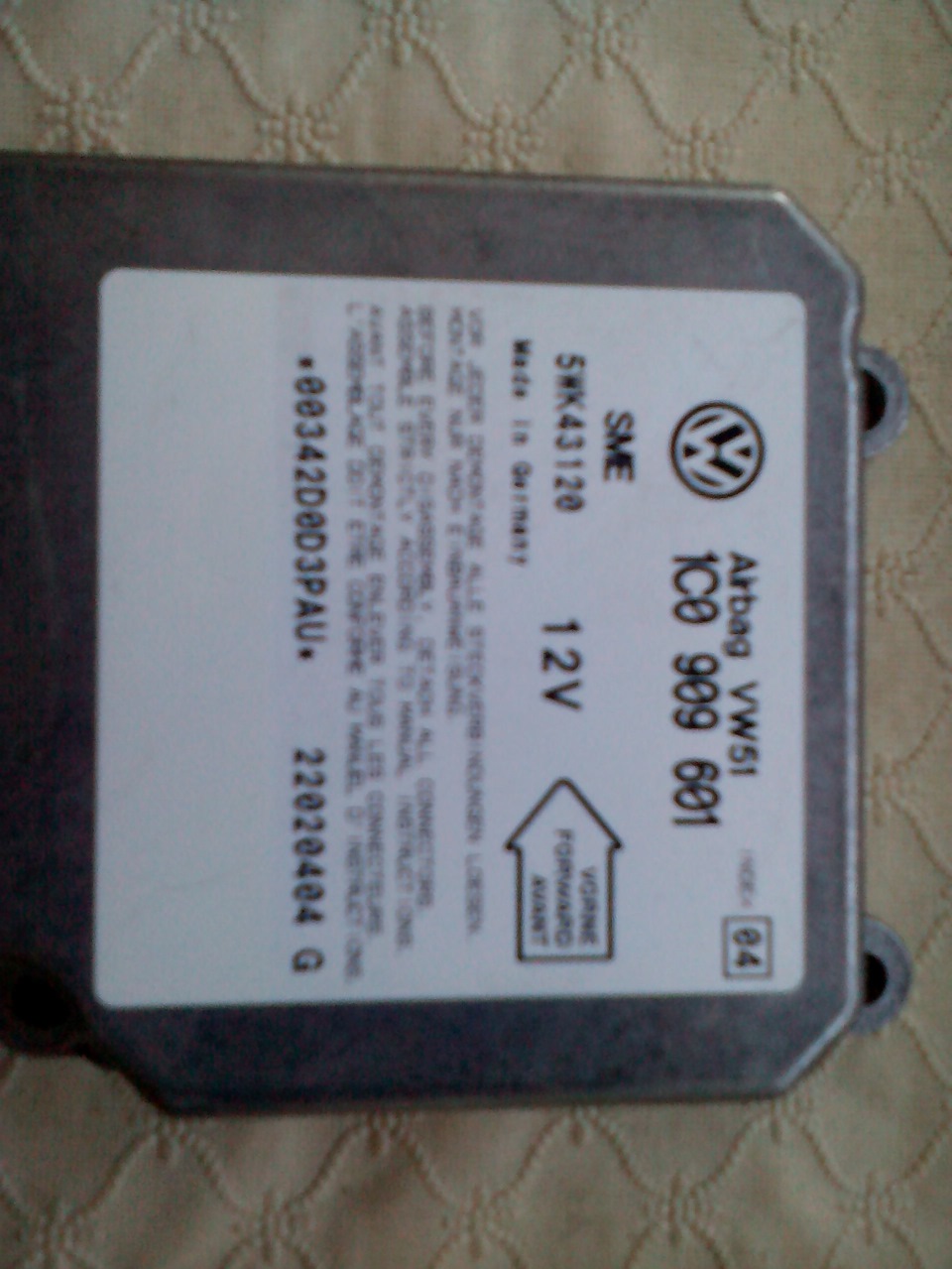 Про блок срс — Skoda Octavia Mk1, 1,6 л., 2002 года | аксессуары | DRIVE2