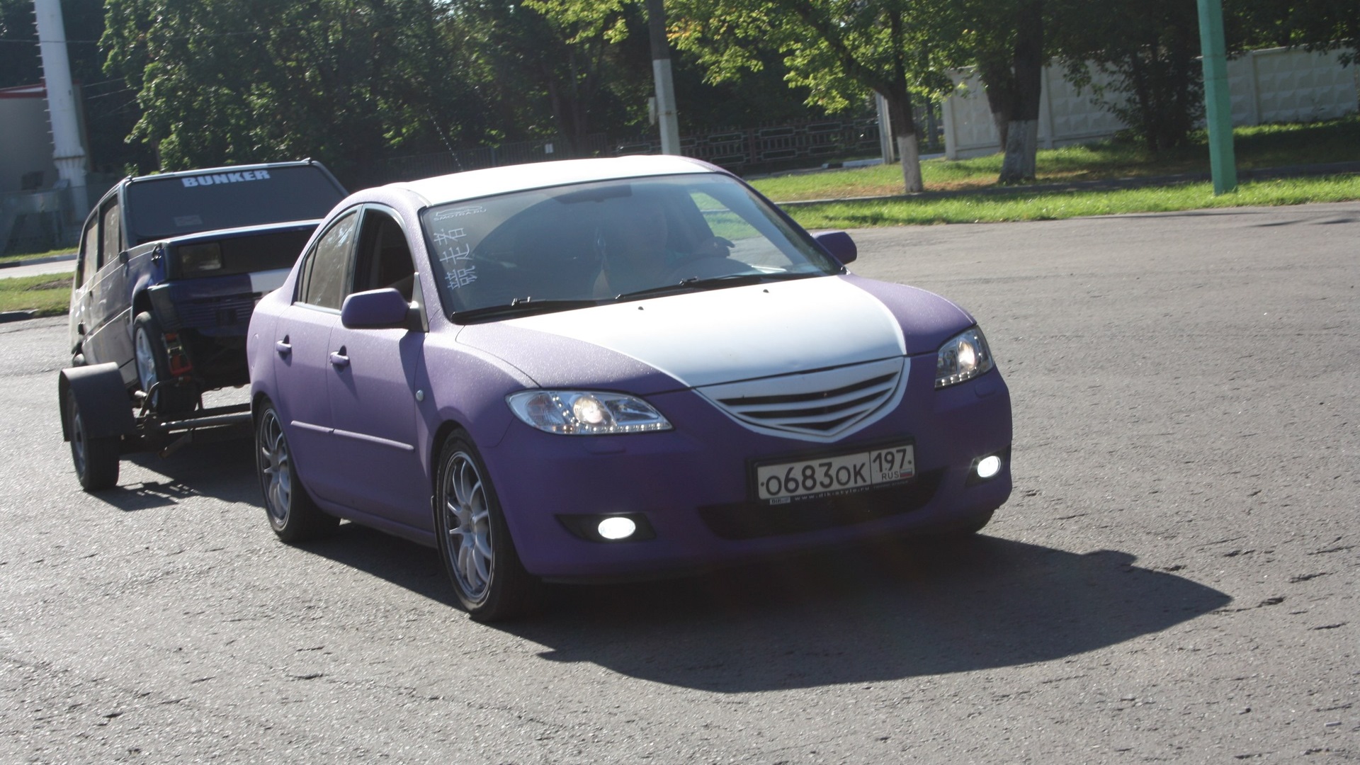 Mazda 3 (1G) BK 1.6 бензиновый 2005 | Low Bass Team (LBT) на DRIVE2