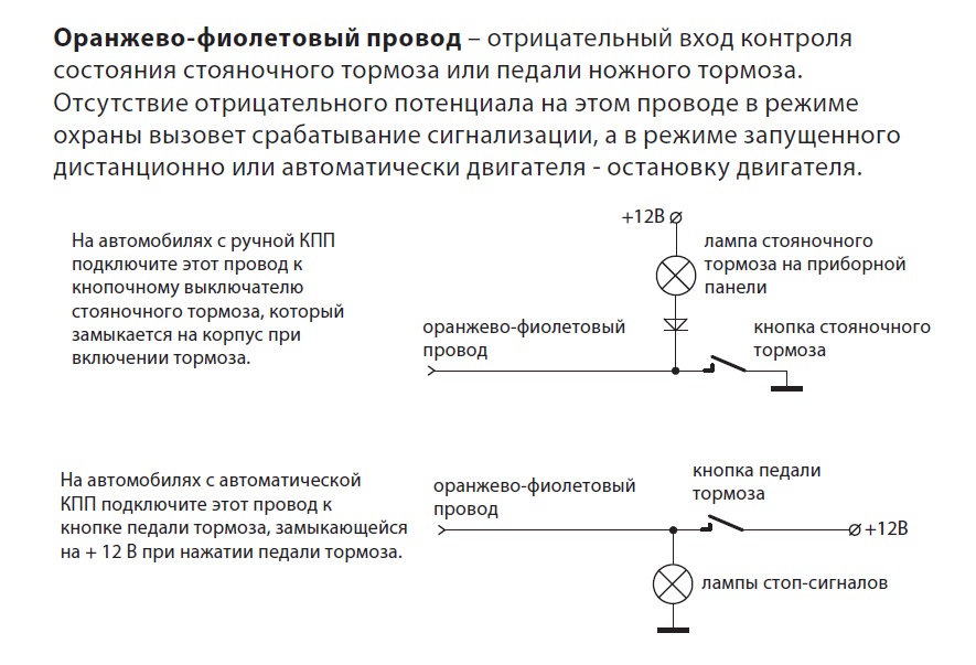 Срабатывает сигнализация при запуске двигателя