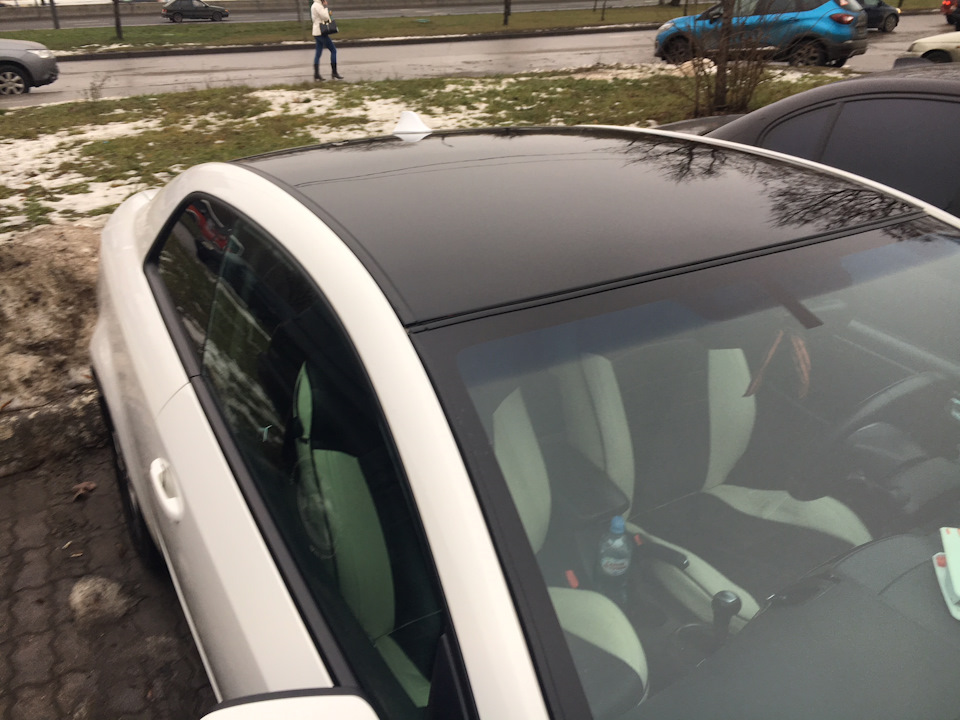 Как снять плавник на крыше киа церато Черная крыша и белый плавник - KIA Cerato Koup (1G), 1,6 л, 2010 года стайлинг D