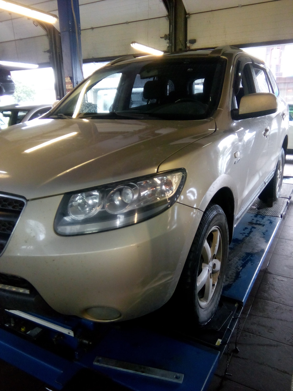Photo from the logbook Hyundai Santa Fe (2G)