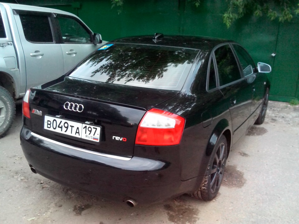 Очередной шильд АК на очередной машине) — Audi A4 (B6), 1,8 л, 2004 ...