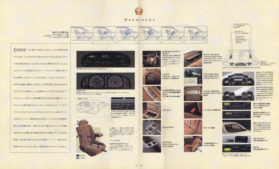 Каталог тойота виста. Брошюра Camry sv30. Брошюра Camry prominent. Toyota prominent буклет. Toyota 1990 Brochure.