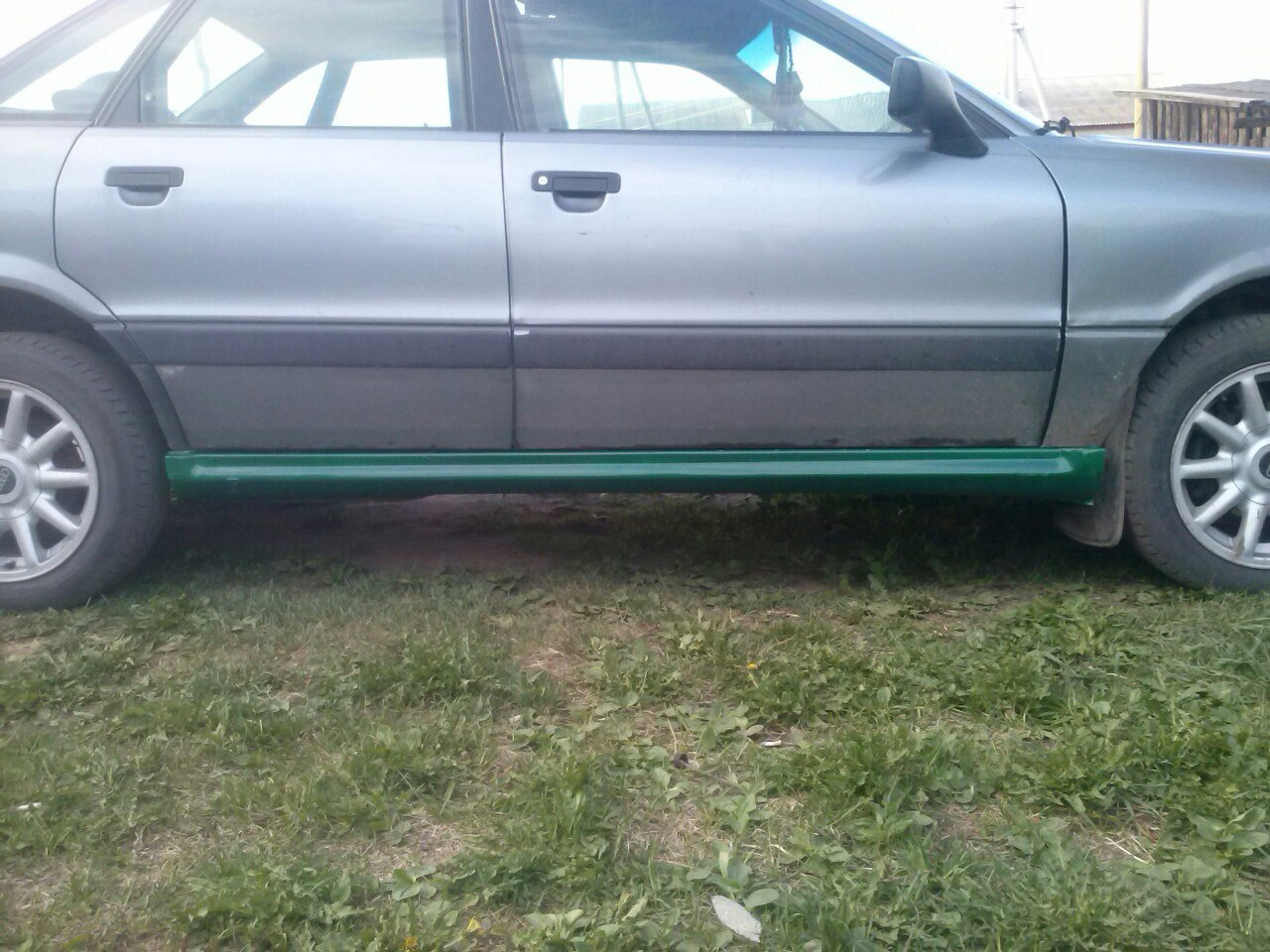 Пороги Kamei — Audi 80 (B3), 1,8 л, 1988 года | стайлинг | DRIVE2