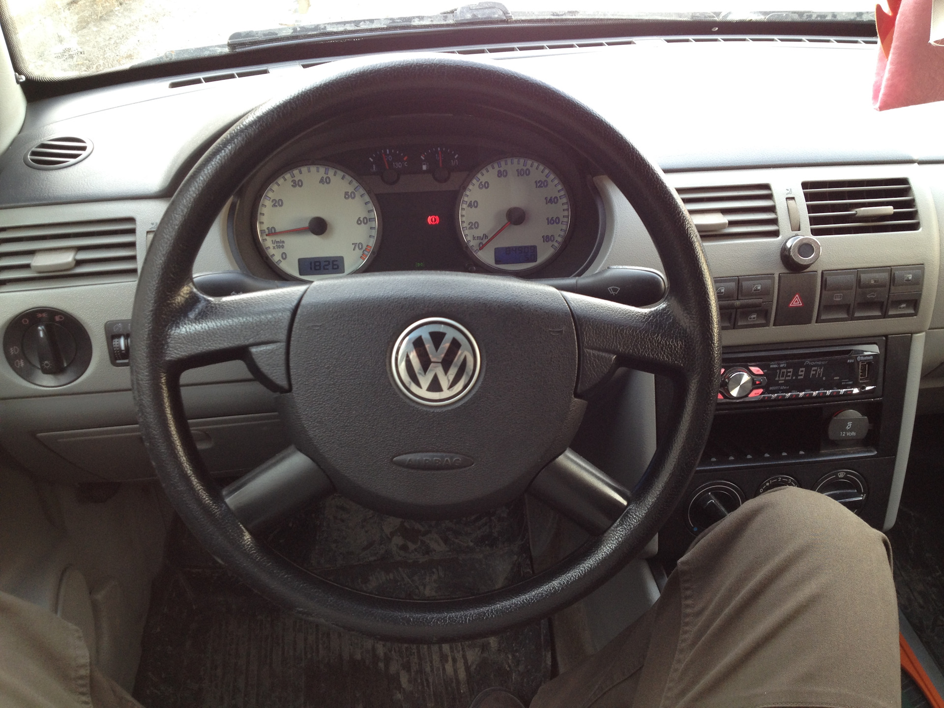 Фольксваген пойнтер как снять руль Оплетка руля из поднебесной - Volkswagen Pointer, 1 л, 2006 года стайлинг DRIVE2