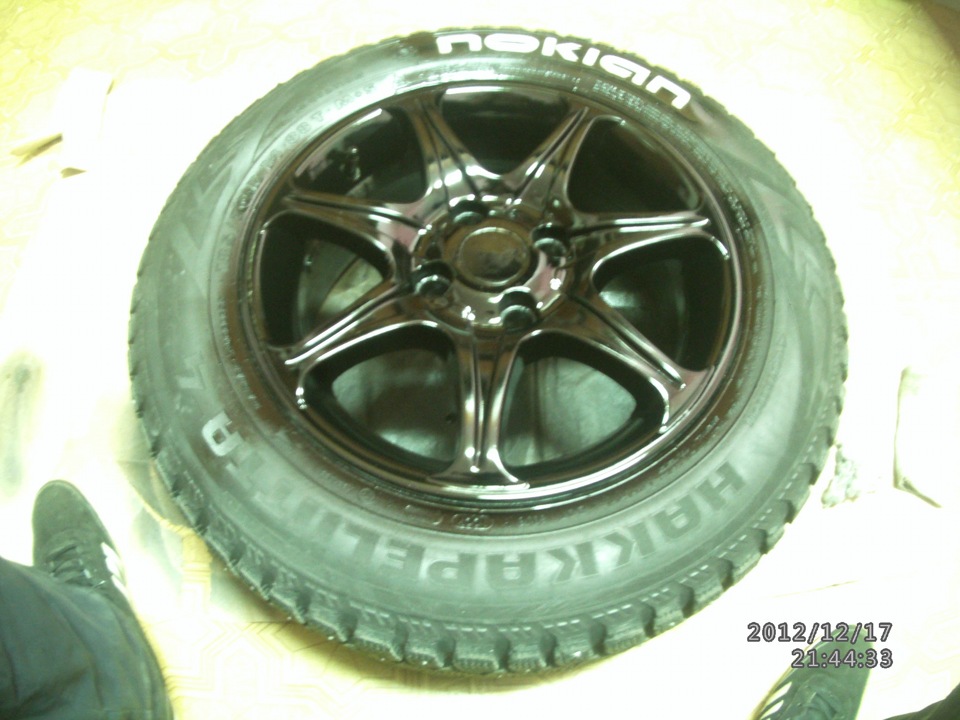 Давно хотел перекрасить диски — Daewoo Nexia (N150), 1,6 л, 2010 года ...