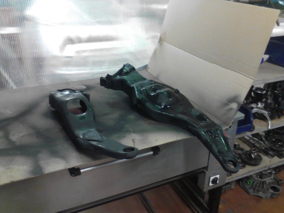 изменения углов поперечных рычагов — Ford Explorer (1G), 4 л, 1994 года ...