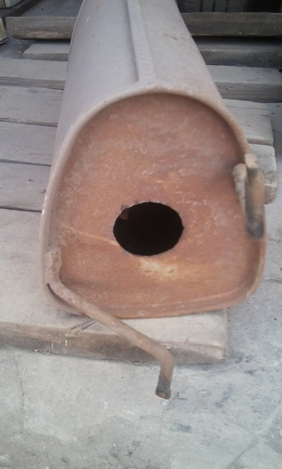 Отвалился глушитель :( — Daewoo Sens, 1,3 л, 2007 года | своими руками ...