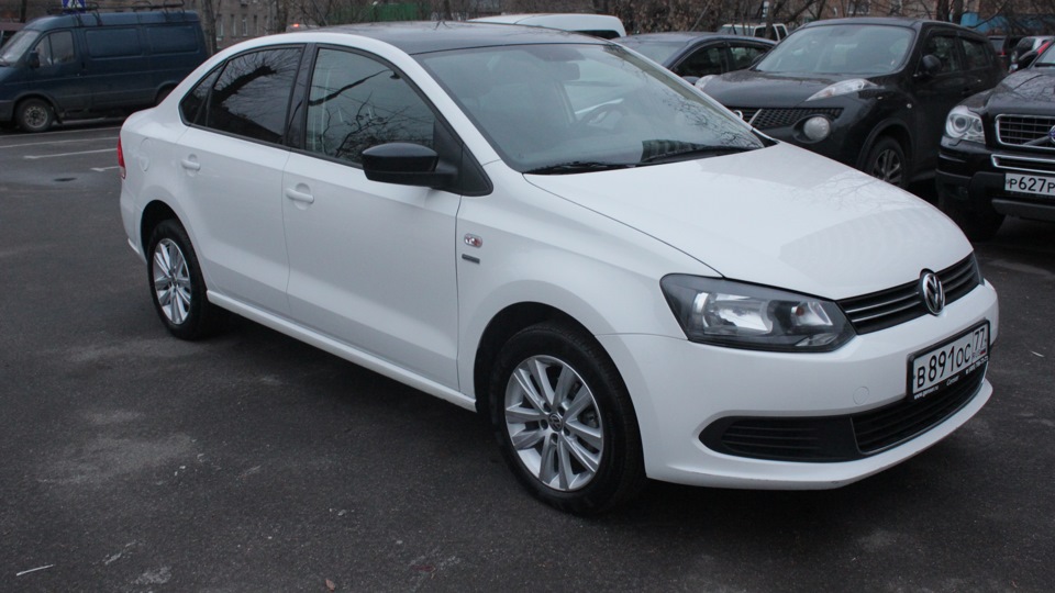 Volkswagen Polo 2013 Р±РµР»С‹Р№