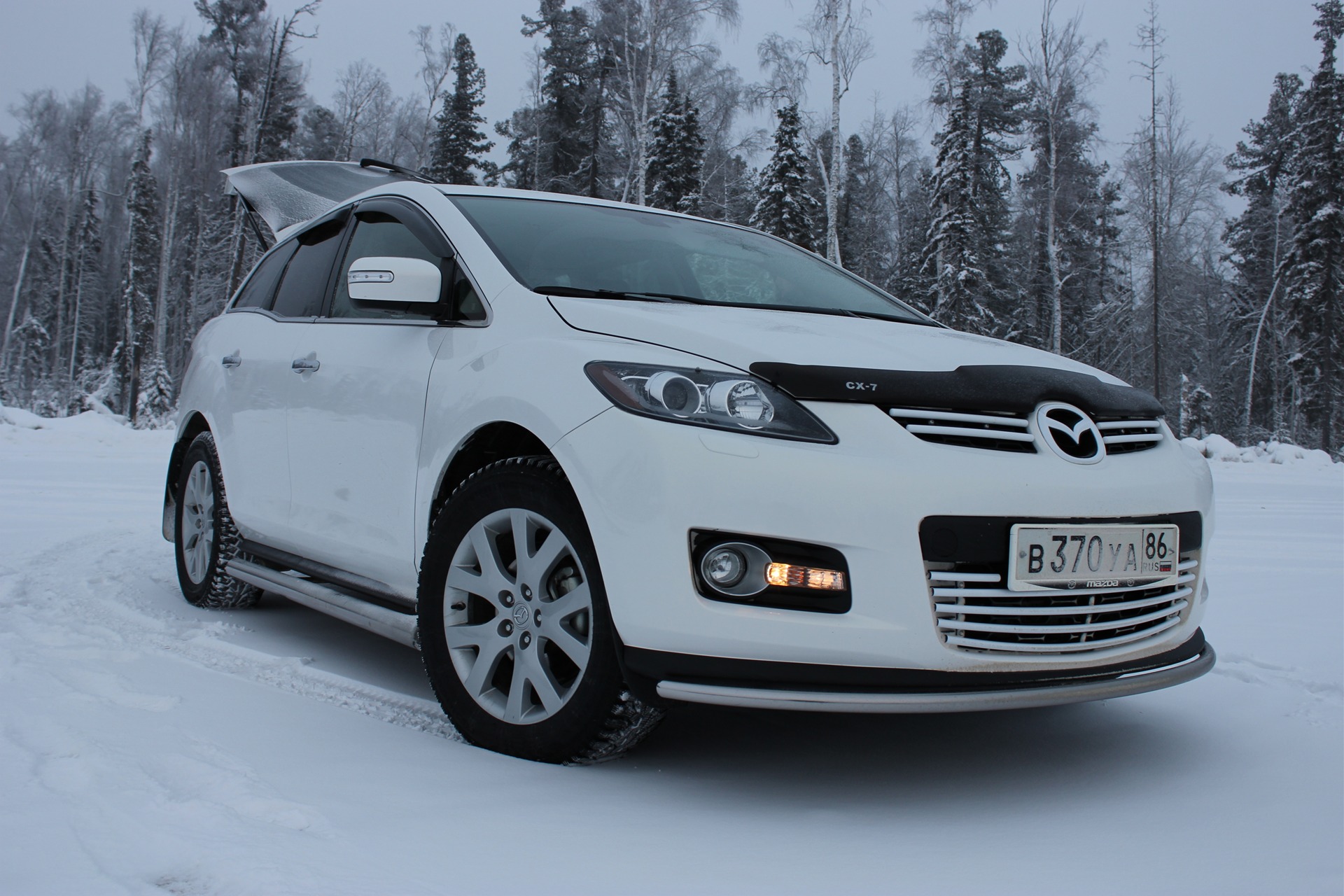 Нягань — Ханты-Мансийск — Mazda CX-7, 2,3 л, 2008 года | путешествие |  DRIVE2