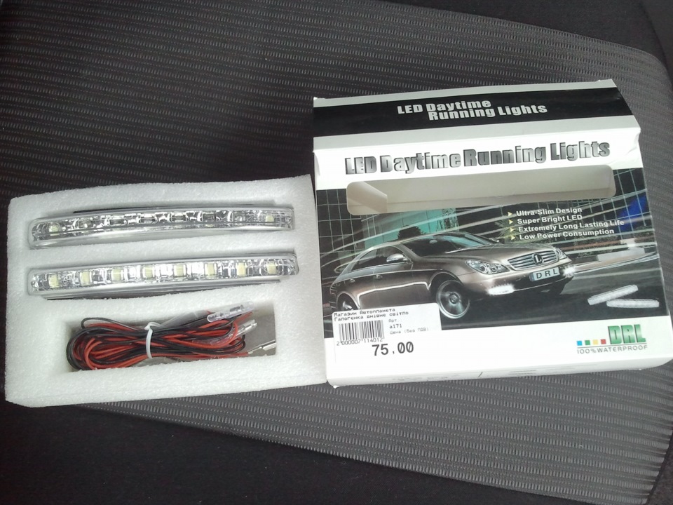 Led Daytime Running Lights — Mazda 6 (1G) GG, 2 л, 2005 года