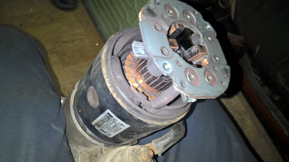 Стартер — Mitsubishi Pajero (3G), 3,2 л, 2002 года | своими руками | DRIVE2